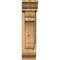 Ekena Millwork Olympic Traditional Smooth Bracket w/ Offset Brace, Western Red Cedar, 5 1/2"W x 14"D x 22"H BKT0604X14X22OLY01SWR - alternate 4